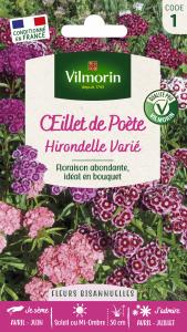 Œillet de Poète Hirondelle Varié